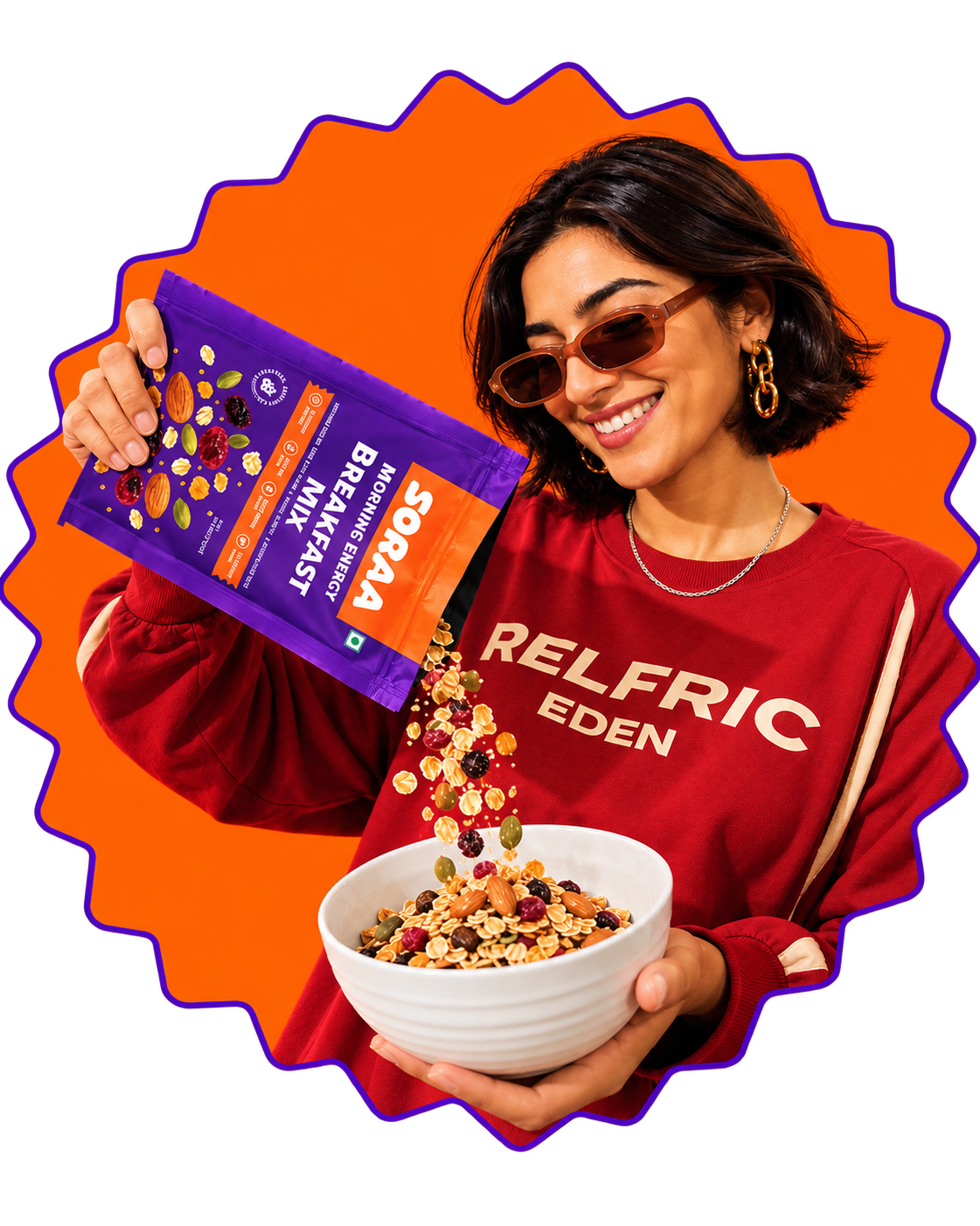 SORAA Morning Energy Breakfast Mix, ready for your next snack break